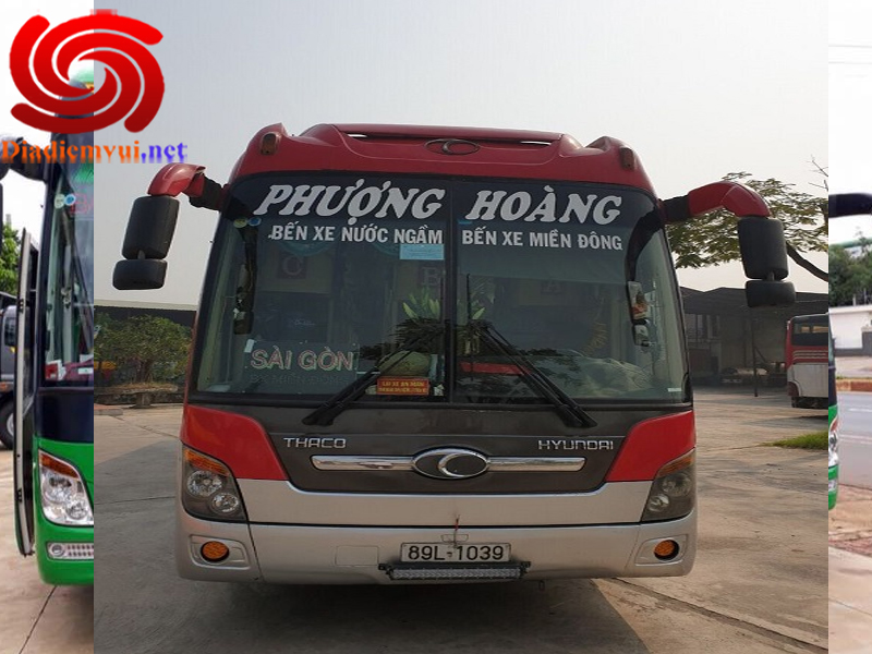 Xe khách Phượng Hoàng tuyến bến xe Nước Ngầm Hà Nội đi Đồng Tháp và ngược lại