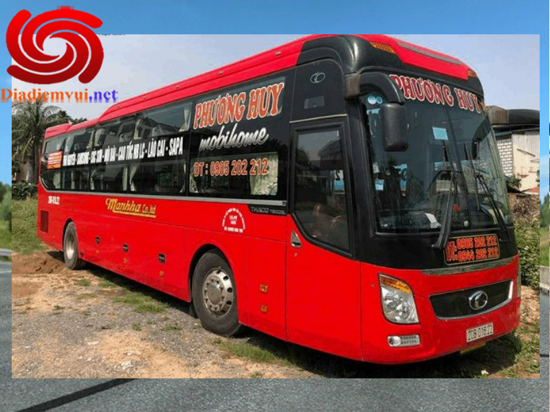 Xe khách Phương Huy tuyến Hà Nội đi Tây Ninh và ngược lại