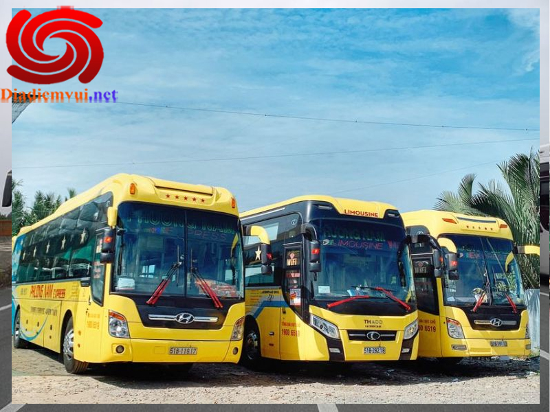 Xe khách Phương Nam tuyến Nước Ngầm Hà Nội đi An Giang và ngược lại