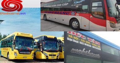 Xe khách tuyến Hà Nội đi An Giang và ngược lại