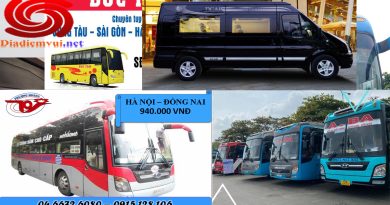 Xe khách và xe limousine tuyến Hà Nội đi Đồng Nai và ngược lại