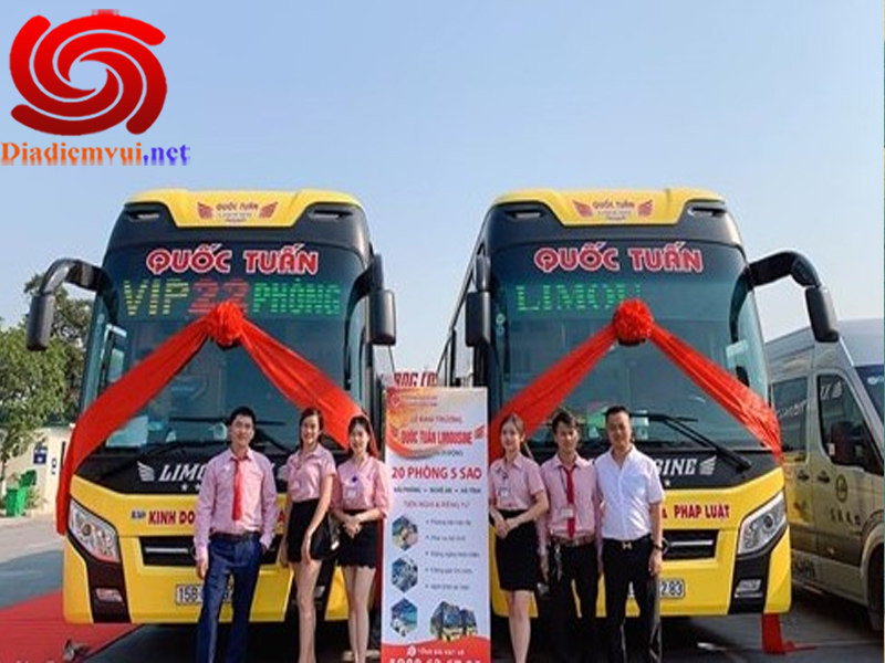 Xe limousine Quốc Tuấn tuyến Hải Phòng đi Nghệ An và ngược lại