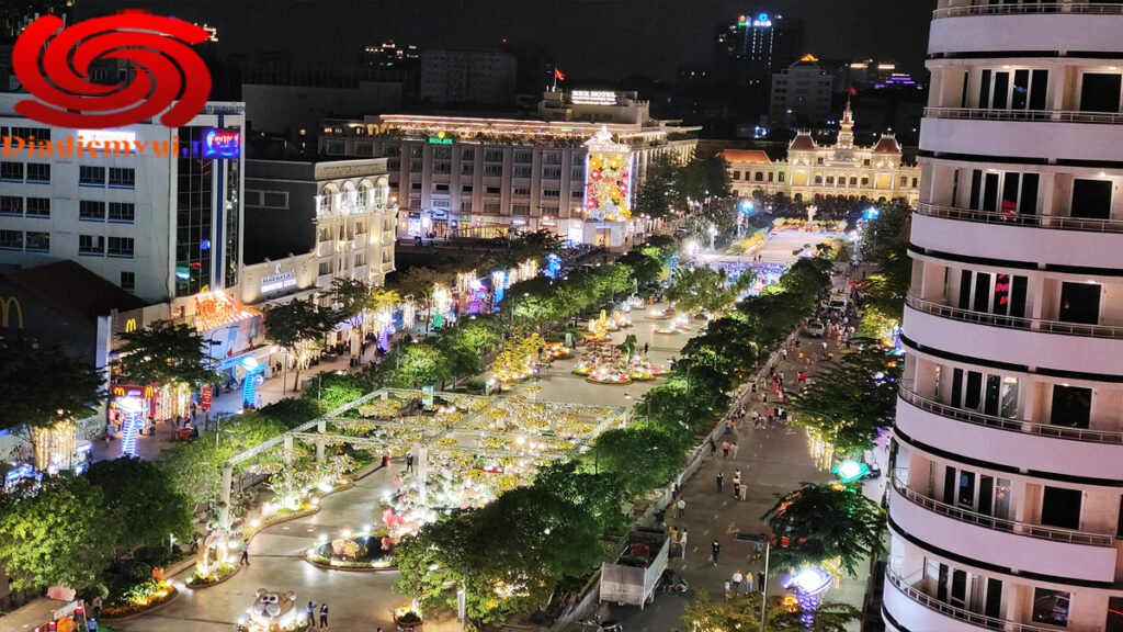 Tham quan du lịch Phố đi bộ Nguyễn Huệ Tp Hồ Chí Minh