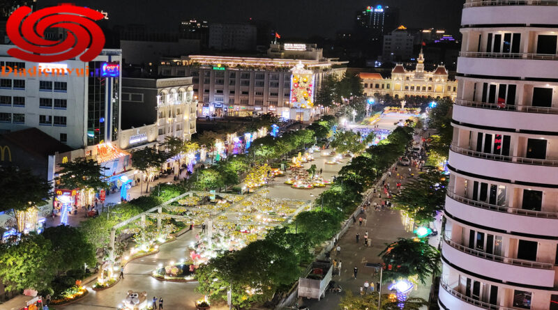 Tham quan du lịch Phố đi bộ Nguyễn Huệ Tp Hồ Chí Minh
