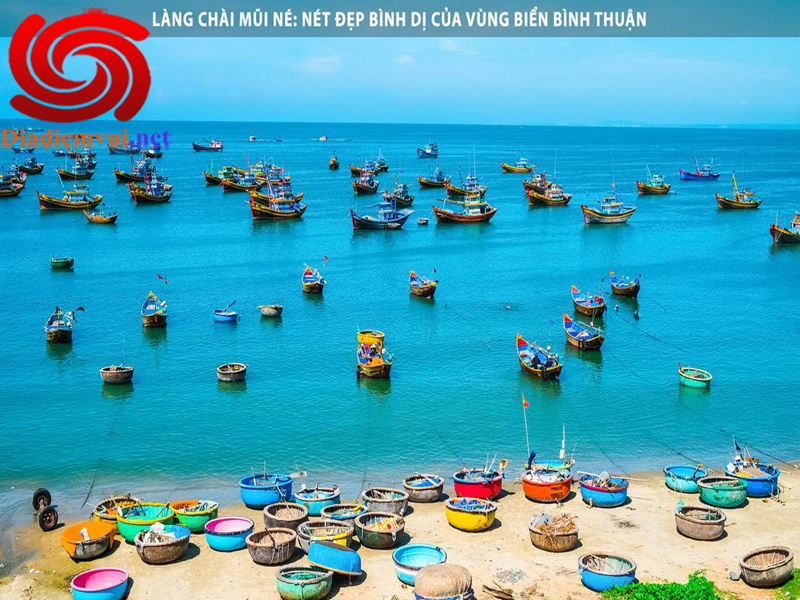 Làng chài Mũi Né Bình Thuận có nét đẹp bình dị