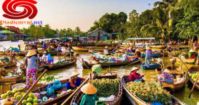Chợ Nổi Long Xuyên Di sản văn hóa độc đáo của vùng đất Tây Nam Bộ